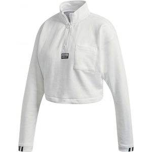 adidas Originals Cropped Sweat Sweatshirt Vrouwen Witte 42