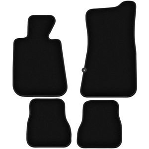 BASIC zwarte veloursmatten voor: BMW 3 E30 cabriolet (1986-1993)