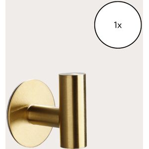 Handdoekhaakje Zelfklevend Goud - 1 stuk - Plakhaakjes - Ophanghaakjes