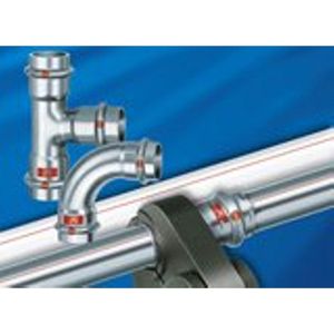 Viega Prestabo bocht - 1x28 mm bt 90 gr staal