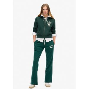 Superdry Athletic Low Rise Flare Trainingsbroek Groen XS Vrouw