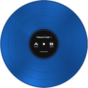 Native Instruments TRAKTOR Control Vinyl MK2 2024 Edition, blue - DJ-control