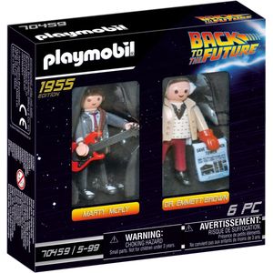 PLAYMOBIL Back To The Future DuoPack Marty McFly & Dr. Emmet Brown - 70459