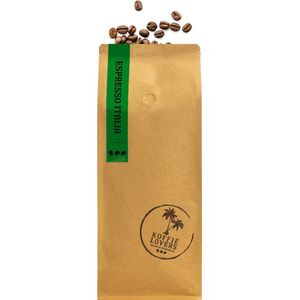 Italia - Koffiebonen - Vers gebrand - Fair trade - 1KG