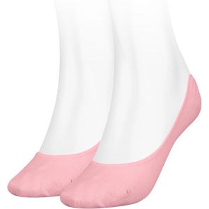 Puma Footie (2-pack) - dames onzichtbare sokken - roze - Maat: 35-38