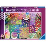 Ravensburger Puzzel Karen Puzzles: Puzzels Op Puzzels - Legpuzzel - 3000 Stukjes