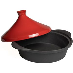 Blackwell Tajine Gietijzer - Rood - ø 30 cm / 3 Liter