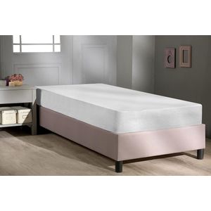 Parade Home® Matrasbeschermer- 90x200 Waterdichte matrasbedchermer-Ademend en Antibacteriëel-Moltons-Hoeslakenbadstof- Incontinentie Matrasbeschermer-Wit