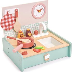 Tender Leaf Toys Speelset Kitchenette 29 Cm Hout 12-delig