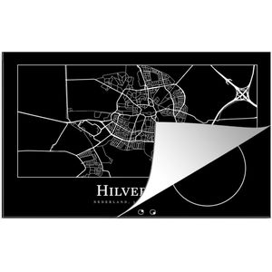 Inductie beschermer - Inductie Mat - Kookplaat beschermer - Stadskaart - Hilversum - Kaart - Plattegrond - Inductie beschermer - Inductie Mat - Kookplaat Beschermer - 76x51.5 cm - Afdekplaat inductie - Inductiebeschermer