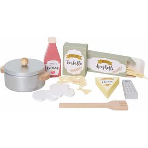 Pasta Speelgoed Set Hout