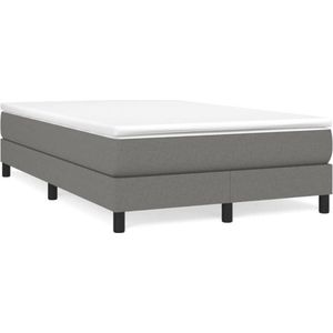 vidaXL-Boxspringframe-stof-donkergrijs-120x200-cm