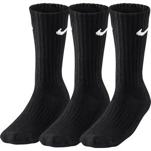 Nike Cotton Cushion Sokken Sportsokken - Maat 38-41 - Unisex - zwart