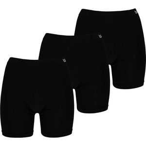 Apollo dames Basic Short | Bamboo naadloos | MAAT L | 3-pack | zwart