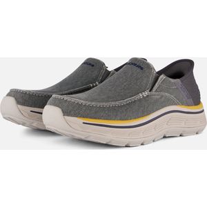 Skechers Remaxed - Fenick Heren Instappers - Donkergrijs - Maat 45