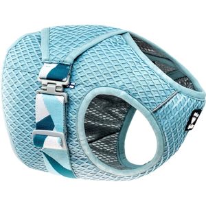 Hurtta Cooling Wrap - Koelvest voor honden - Kleur: Aquamarine - Maat: 65-75 cm