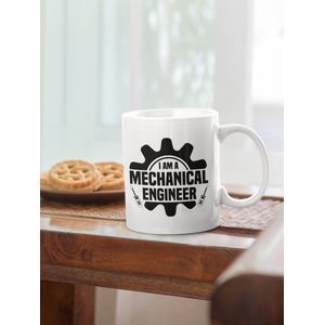Rick & Rich Mok - Mok I Am A Mechanic - Mok Engineer - Mok met opdruk - Grappige Mok - Witte koffie mok bedrukt - Witte thee mok - Mug quote - Mok met quote - Cadeau voor man - Cadeau voor vrouw