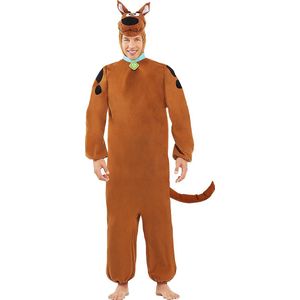FUNIDELIA Scooby Doo kostuum voor volwassenen - Maat: M - Bruin