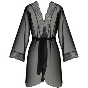 PS Amberly Size Plus peignoir black
