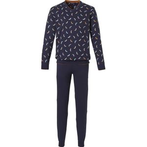 Pastunette Junior Socks Jongens Pyjamaset - dark blue - Maat 116