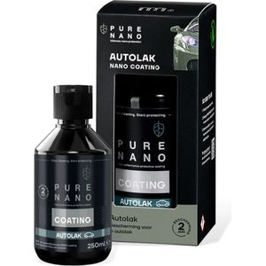 Stralende Auto, Minder Onderhoud - Pure Nano Autolak Coating Wax voor Langdurige Schoonheid! 250 ml
