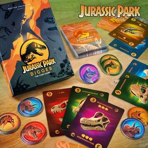 Jurassic Park - Card Game Digger Bordspel (Engels)