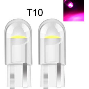 TLVX T10 W5W LED Auto lampen Roze – Canbus – Steeklamp – Interieur verlichting – Roze kleur – Lange levensduur –12V – Stadslicht – Interieurlicht – Parkeer lampen – Stadsverlichting LED (2 stuks)