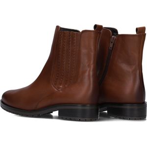 Gabor 022 Enkellaarsjes - Enkelboots met rits - Dames - Camel - Maat 41