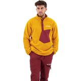 Adidas Organiser Xploric High-pile-fleece Pullover Fleece Voering Met Ritssluiting Geel L Man