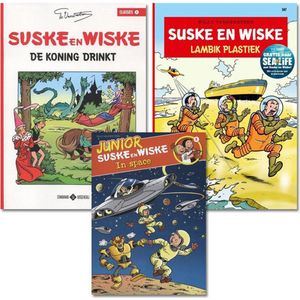 Suske en Wiske Strippakket (3 strips) {stripboek, stripboeken nederlands. stripboeken kinderen, stripboeken nederlands volwassenen, strip, strips}