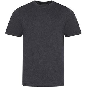 Herenshirt 'Tri-Blend' met ronde hals Heather Charcoal - M