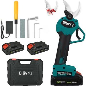 Professionele Snoeischaar met Accu – Takkenschaar – 6000mAh – Inclusief Draagtas – Oplaadbaar – Hoogste Kwaliteit - 750W – Groen