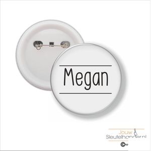 Button Met Speld 58 MM - Megan