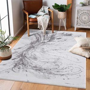 Flycarpets Tiberius Modern Marmer Design Vloerkleed - Grijs - 160x230 cm