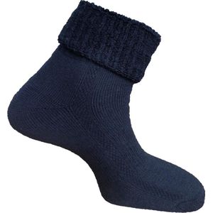 Merino Wollen Kinder Sokken 31/34 - Blauw - 2 paar