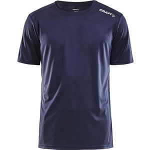 Craft Rush Running T-Shirt Heren - Marine | Maat: XS