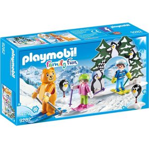 PLAYMOBIL Skischooltje  - 9282