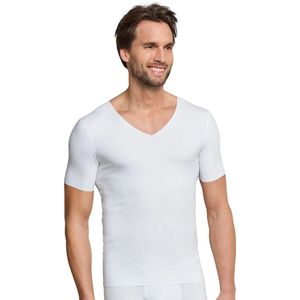 Schiesser Heren Shirt 1/2 - XL - Wit - 2 pack- R Hals