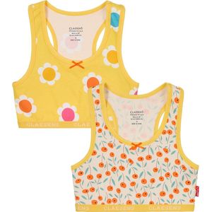 Claesen's® - CropTop 2 Pack - Daisy - 95% Katoen - 5% Lycra