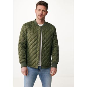 Mexx Lightweight Padded Straight Bomber - Mannen - Groen - Maat M