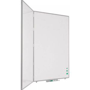 Whiteboard PRO Daniel - Emaille staal - Weekplanner - Maandplanner - Jaarplanner - Magnetisch - Wit - 90x120cm
