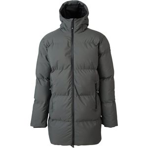 Brunotti Bigmain Heren Lange Puffer Jas - Mud Green - Maat XXXL