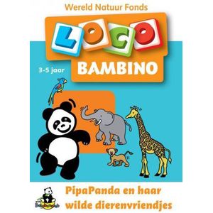 Loco Bambino - Boekje - PipaPanda & haar wilde dierenvriendjes - 3/5 Jaar - WNF