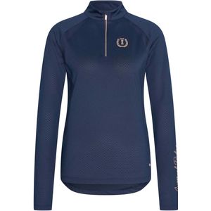 Imperial Riding - Tech top Longsleeve Speed Up - Navy - Maat XXL