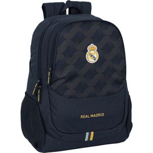 Real Madrid Rugzak, Logo - 44 x 32 x 16 cm - Polyester