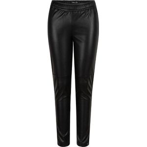 Indian Blue Jeans Fake Leather Pants Broeken Meisjes - Zwart - Maat 110