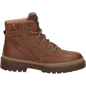 KEQ Veterschoenen Hoog Veterschoenen Hoog - cognac - Maat 24