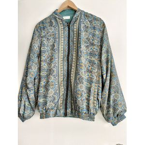 Boho Style Jassen- Bomberjacks Donkerblauw Een Maat / One Size