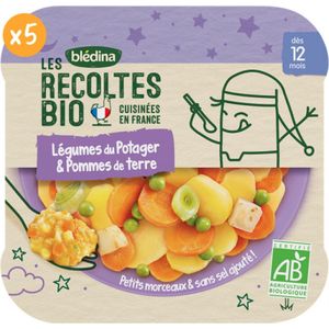 Blédina Les Récoltes Bio Biologische Tuingroenten & Aardappelen Vanaf 12 Maanden Biologisch 230 g