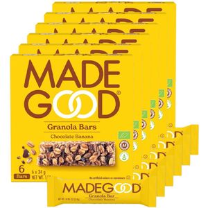 MadeGood | Granola Bars | Chocolate Banana | 6 stuks | 6 x 144 gram